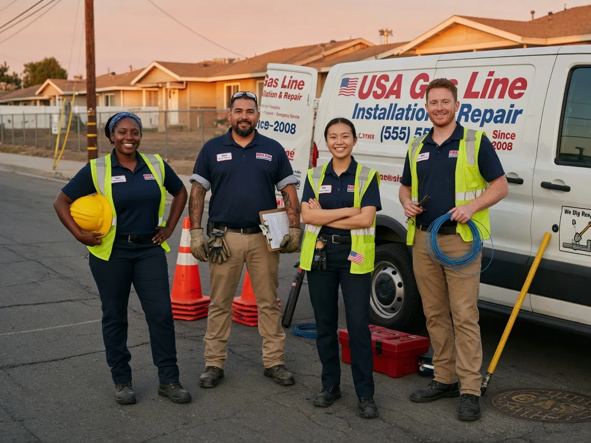Gas Line Installation company in Pearl River, LA